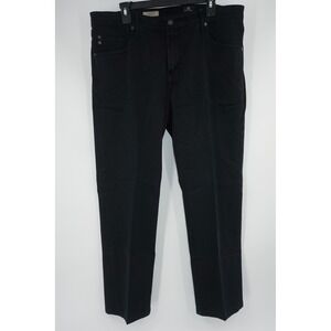 AG Adriano Goldschmied The Graduate Jeans Mens 38x32 Black Denim Tailored Leg